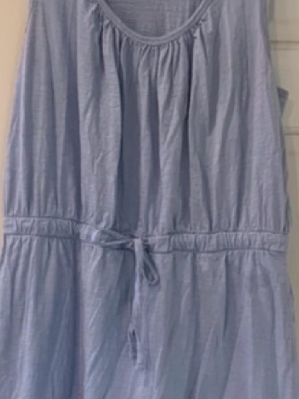 Pact Large Womens Relaxed Slub Tank Maxi Dress Organic cotton breathable coastal - Picture 8 of 15